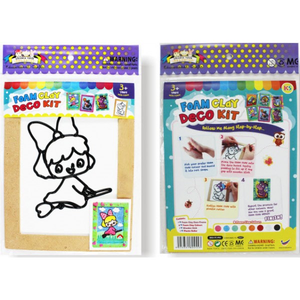 FOAM CLAY DECO KIT